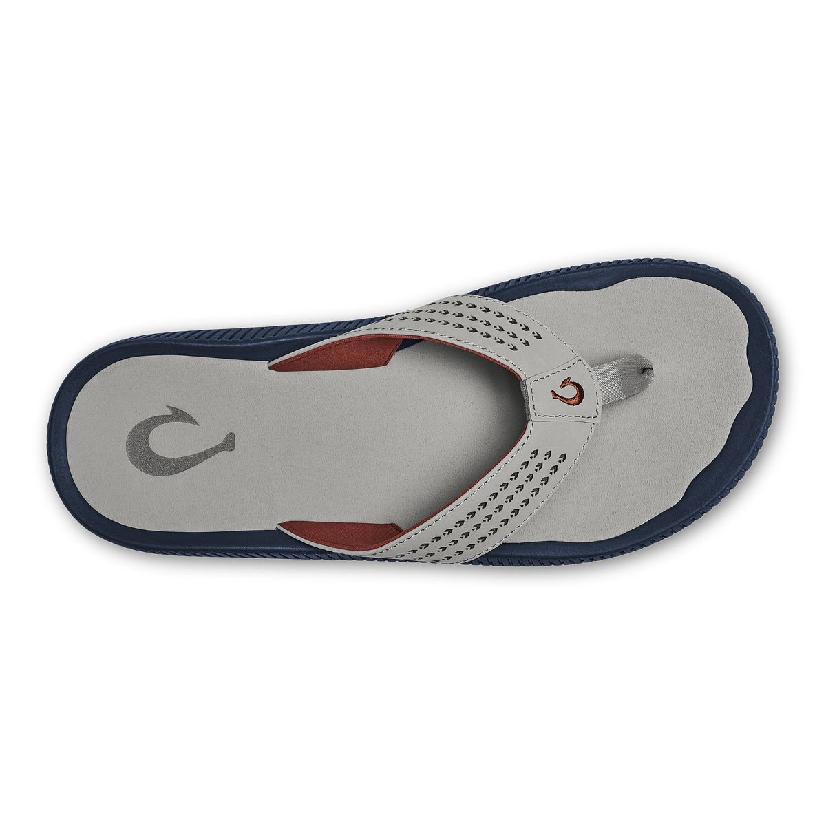 OluKai Quality - Ulele Men's Beach Sandals - Ash