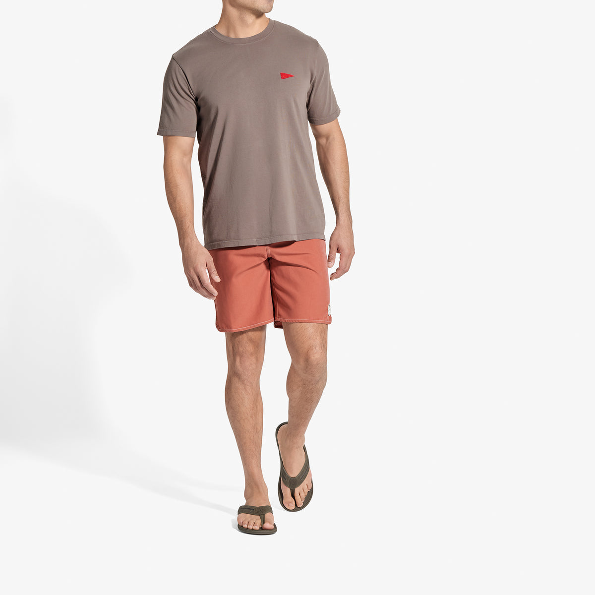 OluKai Sale - Tuahine Palm - Mustang / Mustang