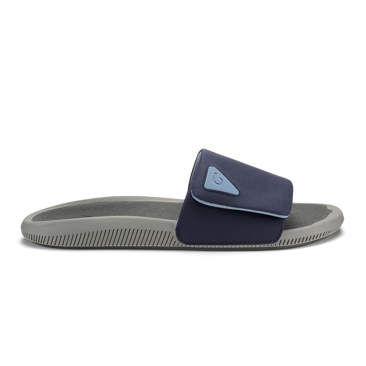 OluKai Latest - Ulele Slide - Blue Depth / Charcoal