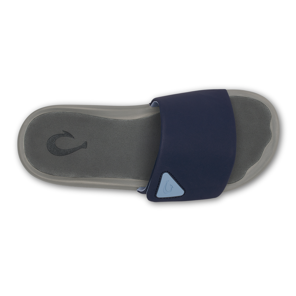 OluKai Latest - Ulele Slide - Blue Depth / Charcoal