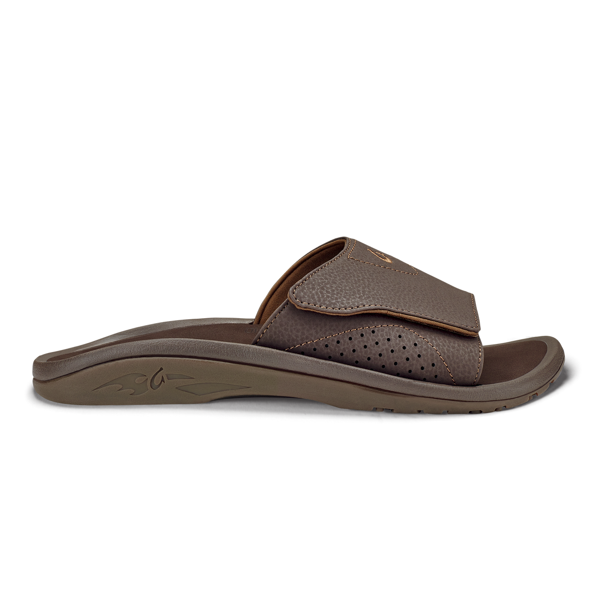 OluKai Best Seller - Nalu Slide Men's Beach Slide Sandals - Dark Java