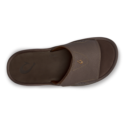 OluKai Best Seller - Nalu Slide Men's Beach Slide Sandals - Dark Java