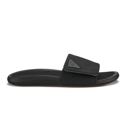 OluKai New - Ulele Slide - Lava Rock / Lava Rock