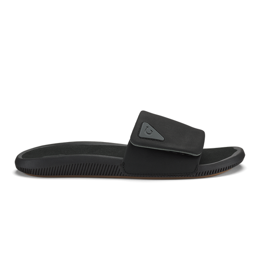 OluKai New - Ulele Slide - Lava Rock / Lava Rock