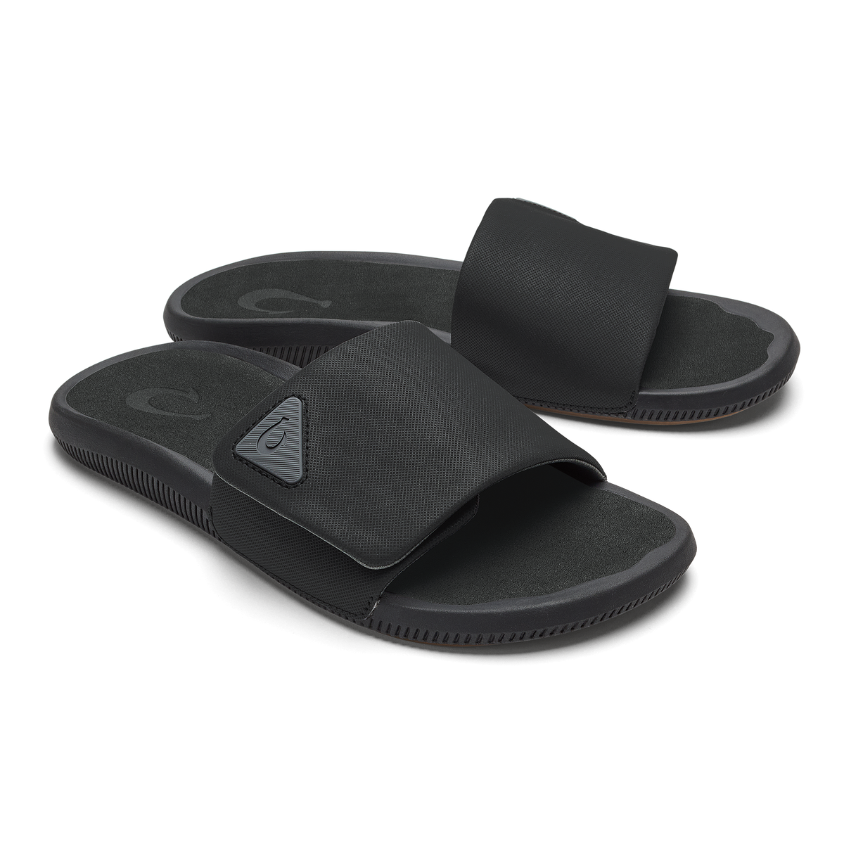 OluKai New - Ulele Slide - Lava Rock / Lava Rock