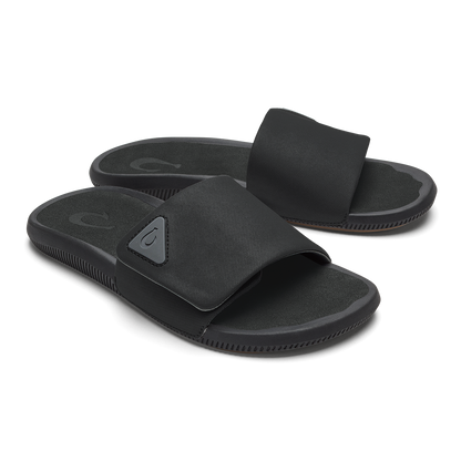 OluKai New - Ulele Slide - Lava Rock / Lava Rock