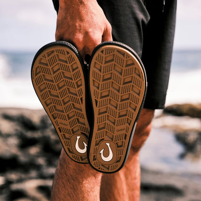 OluKai New - Ulele Slide - Lava Rock / Lava Rock