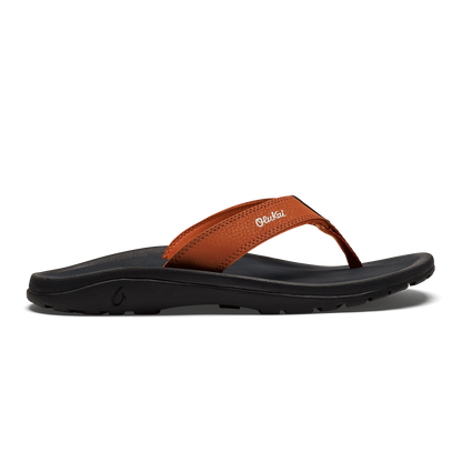 OluKai Top Pick - ‘Ohana Men's Best Selling Beach Sandals - Dirt / Lava Rock