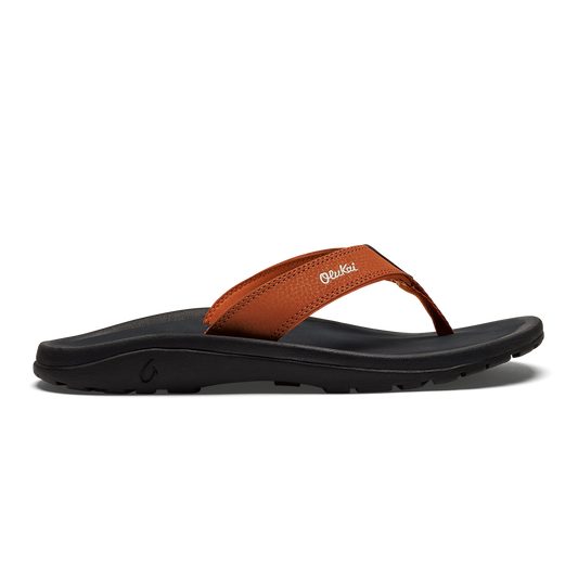 OluKai Top Pick - ‘Ohana Men's Best Selling Beach Sandals - Dirt / Lava Rock