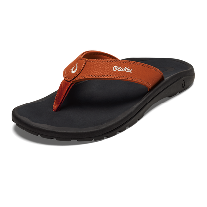 OluKai Top Pick - ‘Ohana Men's Best Selling Beach Sandals - Dirt / Lava Rock