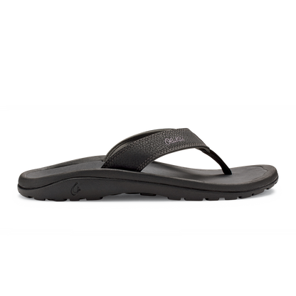 OluKai Value - OluKai ‘Ohana - Black / Dark Shadow | Men's Beach Sandals
