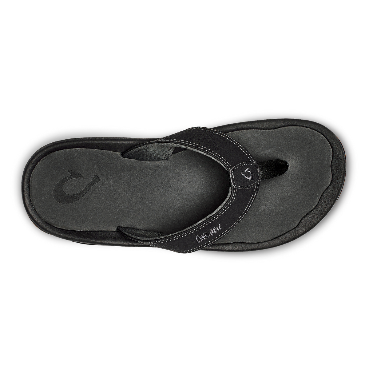 OluKai Value - OluKai ‘Ohana - Black / Dark Shadow | Men's Beach Sandals