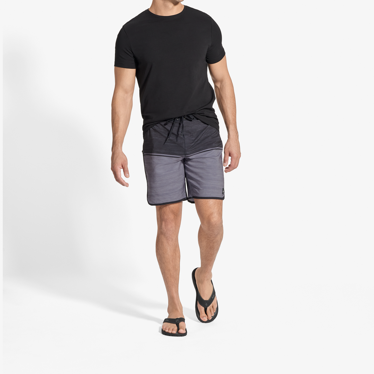 OluKai Value - OluKai ‘Ohana - Black / Dark Shadow | Men's Beach Sandals