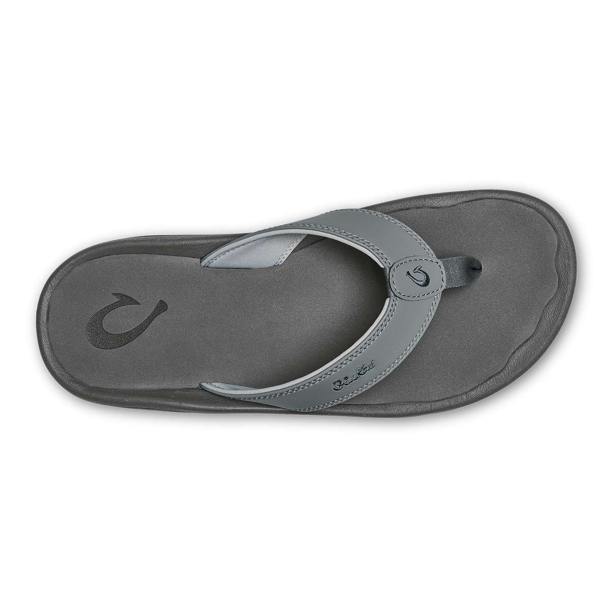 OluKai Hot Sale - ‘Ohana Men's Best Selling Beach Sandals - Ash / Rock