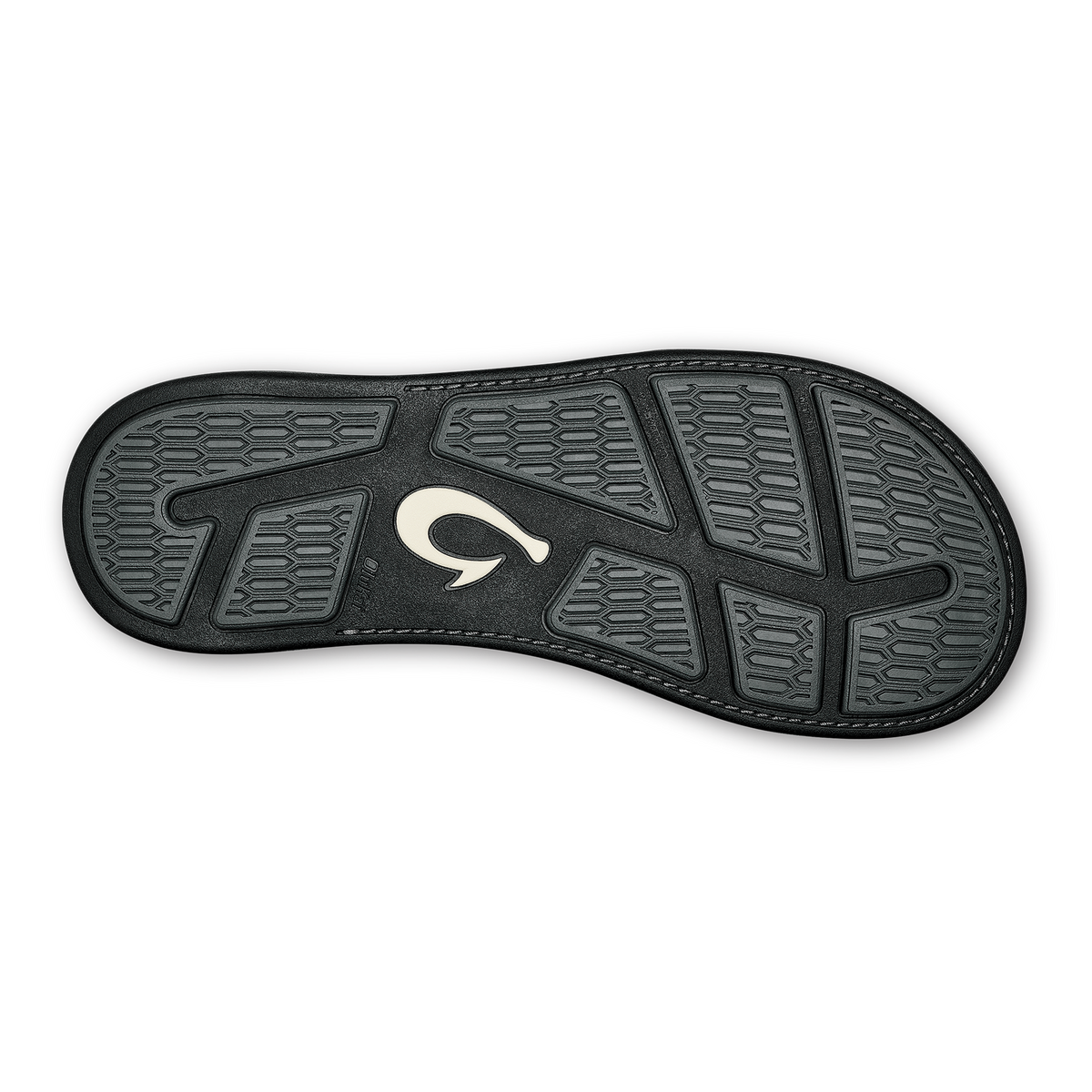 OluKai Featured - Tuahine Men's Waterproof Leather Beach Sandals - Black