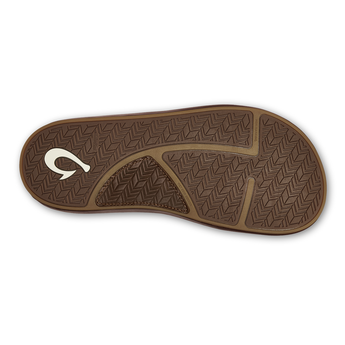 OluKai Latest - ‘Ilikai Men‘s Leather Sandals - Toffee