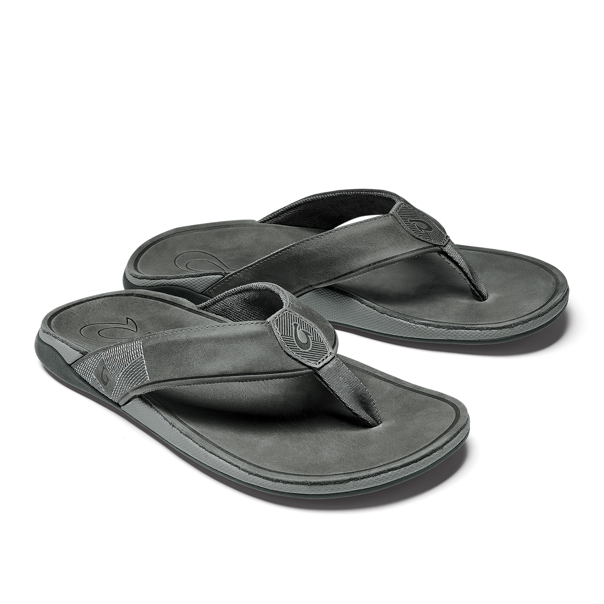 OluKai Best Price - Tuahine Men's Waterproof Leather Beach Sandals - Lagoon