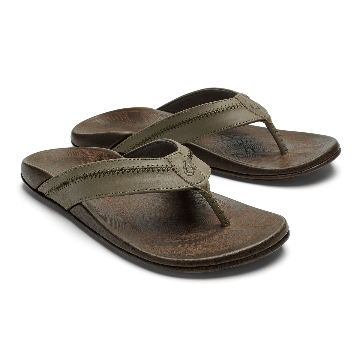 OluKai Best Seller - Hiapo - Clay / Mustang