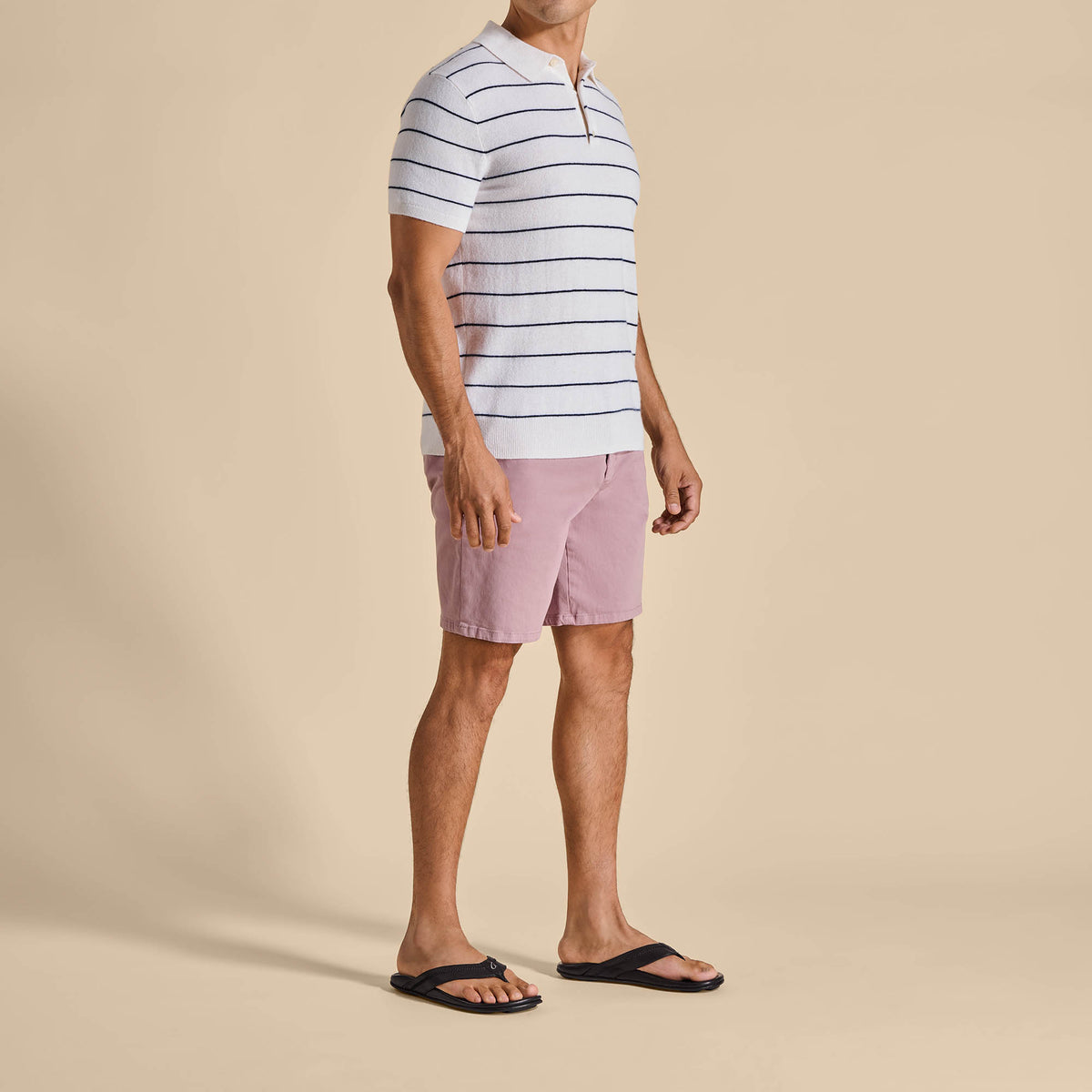 OluKai Hot Sale - Hiapo - Lava Rock Men’s Leather Beach Sandals