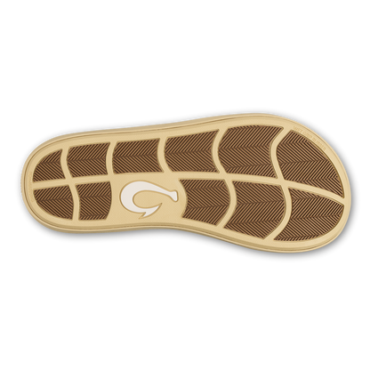 OluKai Value - Pili Men’s Waterproof Leather Sandals - Toasted Coconut / Tan