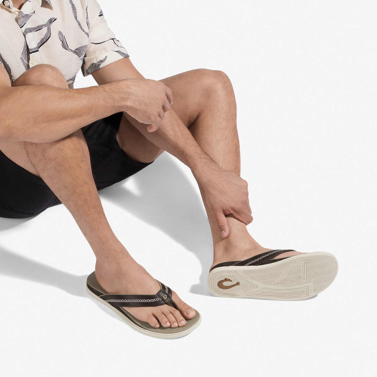 OluKai Best Price - Shoreline - Mustang / Clay