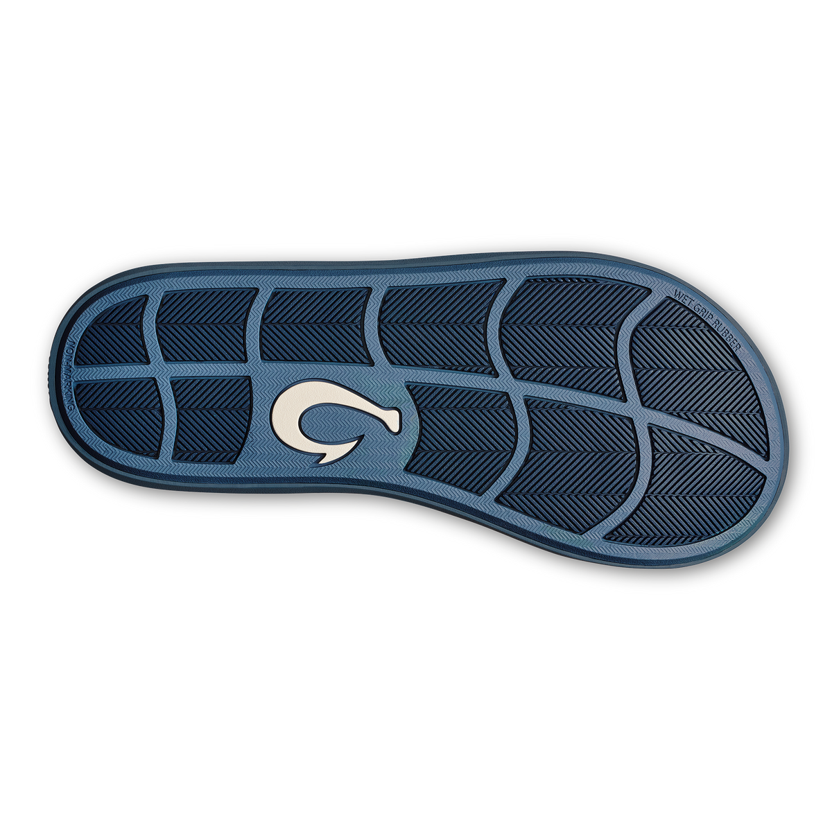 OluKai Hot Sale - Pili Men’s Waterproof Leather Sandals - Blue Fog / Coastal Blue