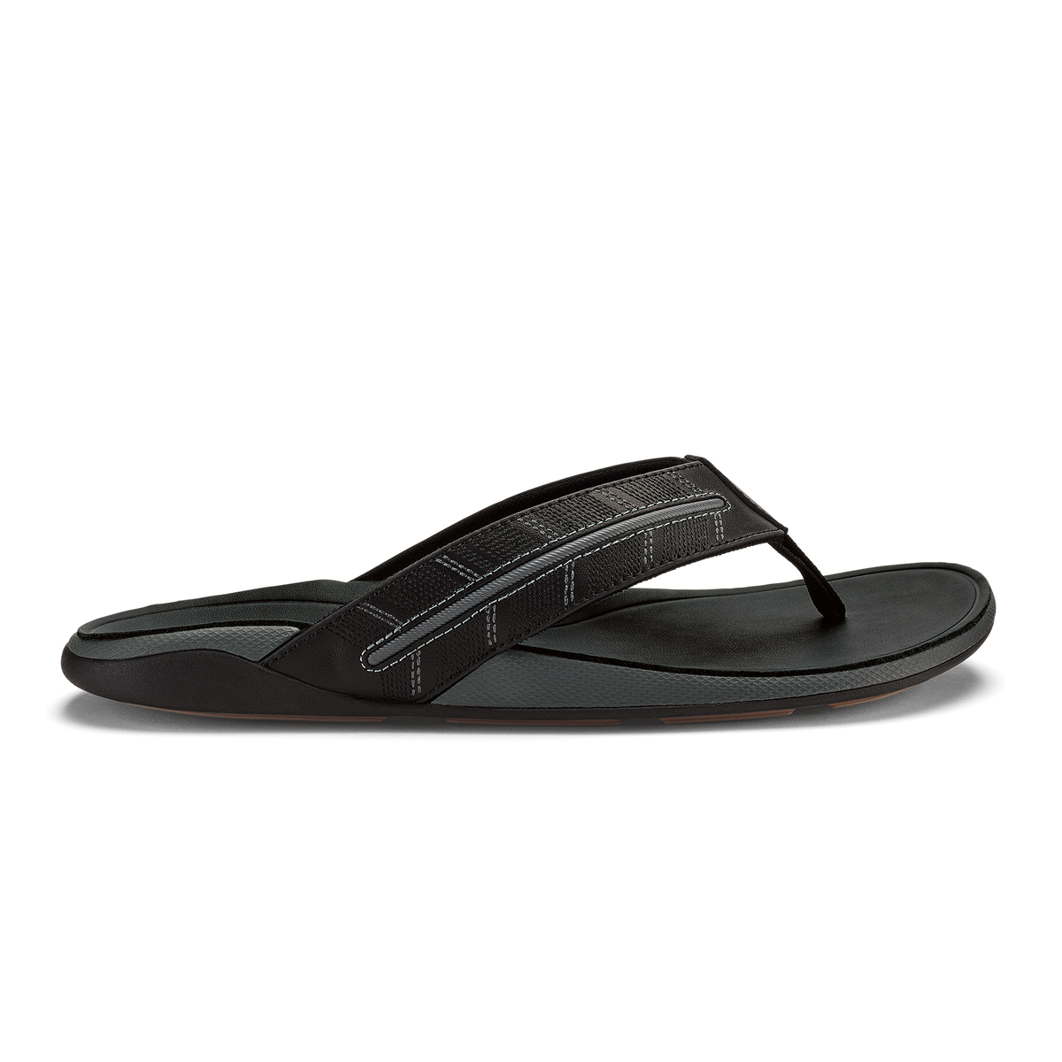 OluKai Smart Buy - Tuahine Palm - Lava Rock / Dk Shadow
