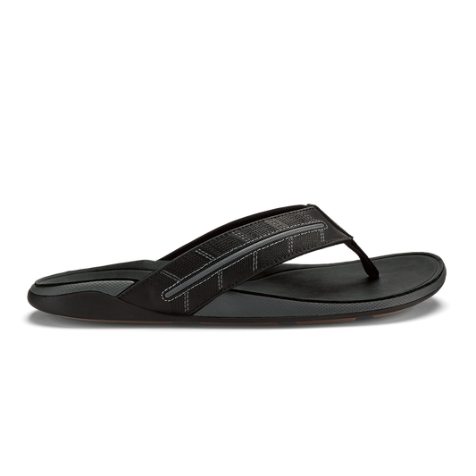 OluKai Smart Buy - Tuahine Palm - Lava Rock / Dk Shadow