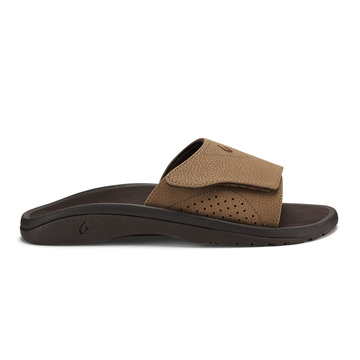 OluKai Discount - Nalu Slide - Tan / Dk Java