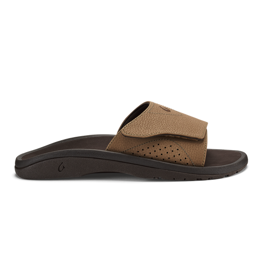 OluKai Discount - Nalu Slide - Tan / Dk Java