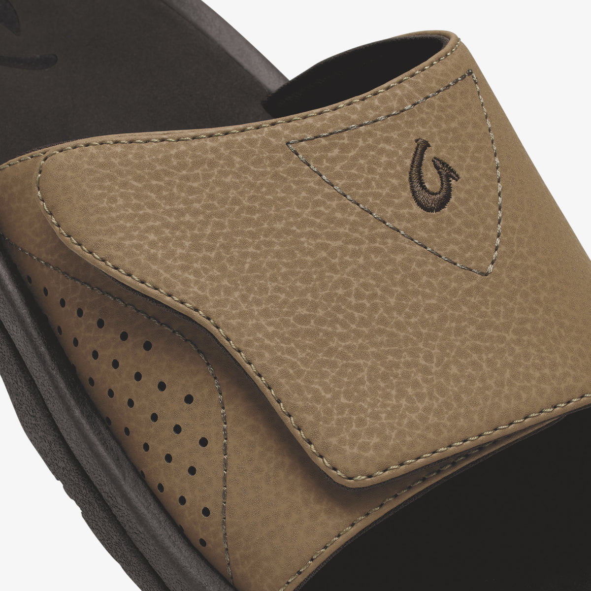 OluKai Discount - Nalu Slide - Tan / Dk Java