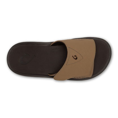 OluKai Discount - Nalu Slide - Tan / Dk Java