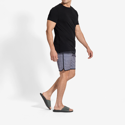 OluKai Featured - Nalu Slide - Rock / Black