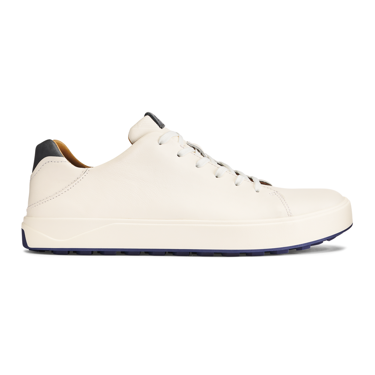 OluKai Smart Buy - Wai‘alae Men’s Waterproof Leather Golf Shoes - White