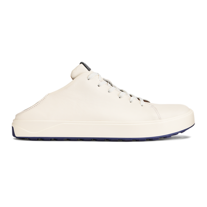 OluKai Smart Buy - Wai‘alae Men’s Waterproof Leather Golf Shoes - White