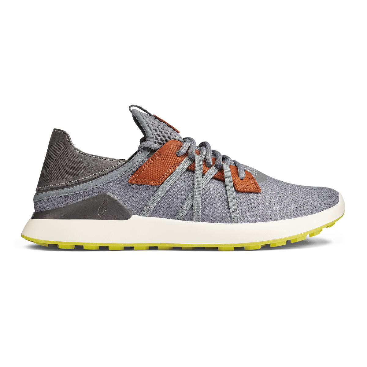 OluKai Great Value - Manele Men’s Breathable Golf Shoes - Poi / Charcoal
