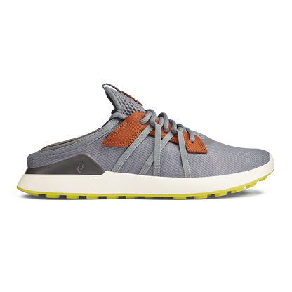 OluKai Great Value - Manele Men’s Breathable Golf Shoes - Poi / Charcoal