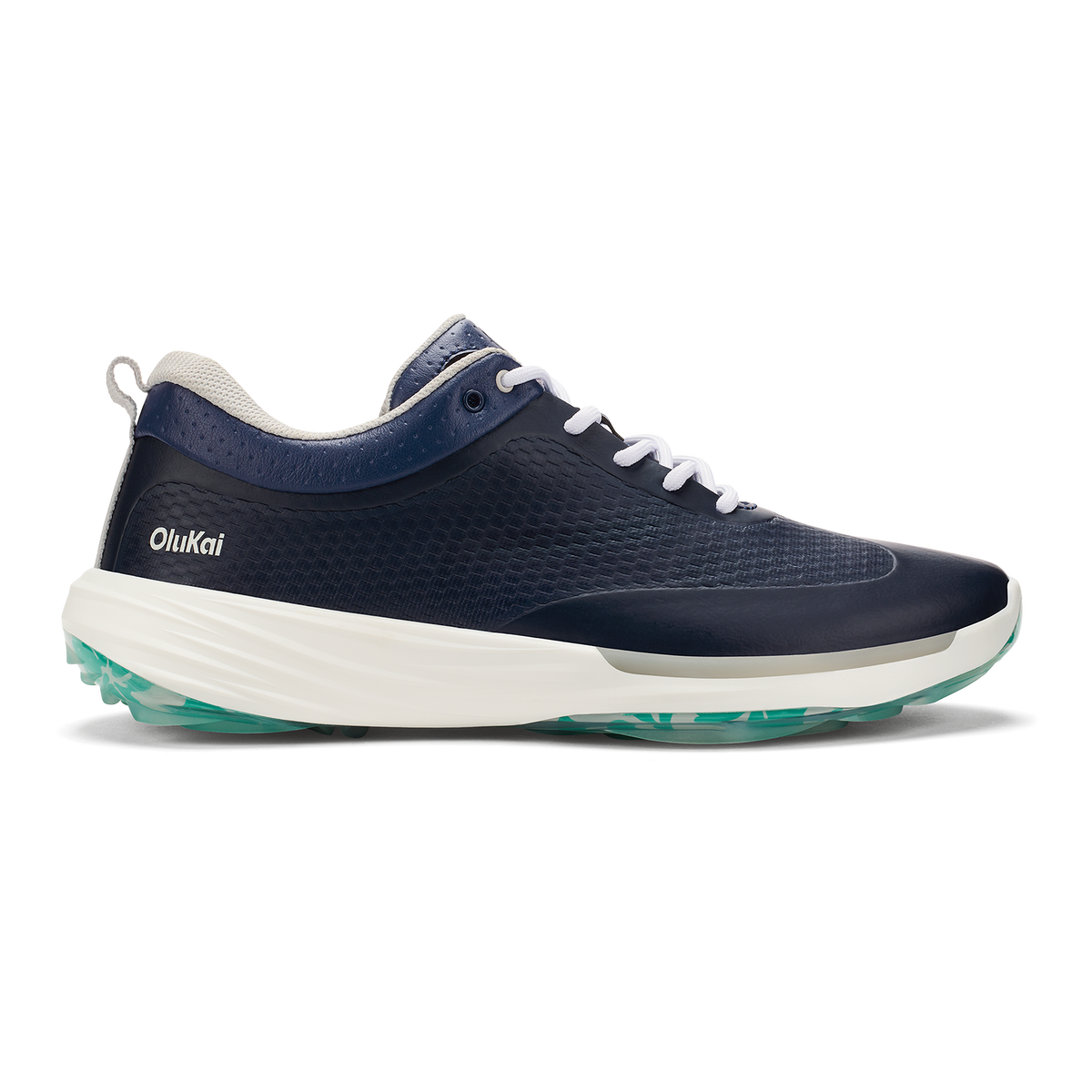 OluKai Trending - Mākena Men’s Waterproof Golf Shoes - Mood Indigo
