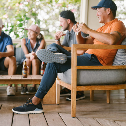 OluKai Popular - OluKai Kā‘anapali Men’s Golf Shoe - Trench Blue / Sea Ice