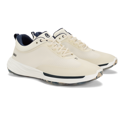 OluKai Smart Buy - Mākena Men’s Waterproof Golf Shoes - White Sand