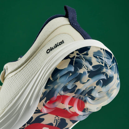 OluKai Smart Buy - Mākena Men’s Waterproof Golf Shoes - White Sand