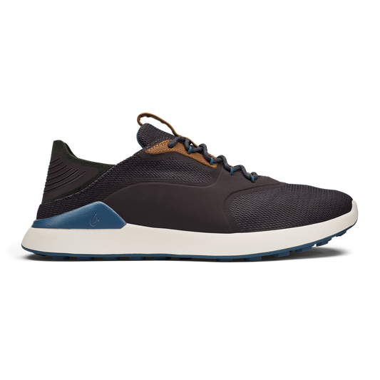 OluKai New - OluKai Kā‘anapali Men’s Golf Shoe - Pavement / Vintage Blue