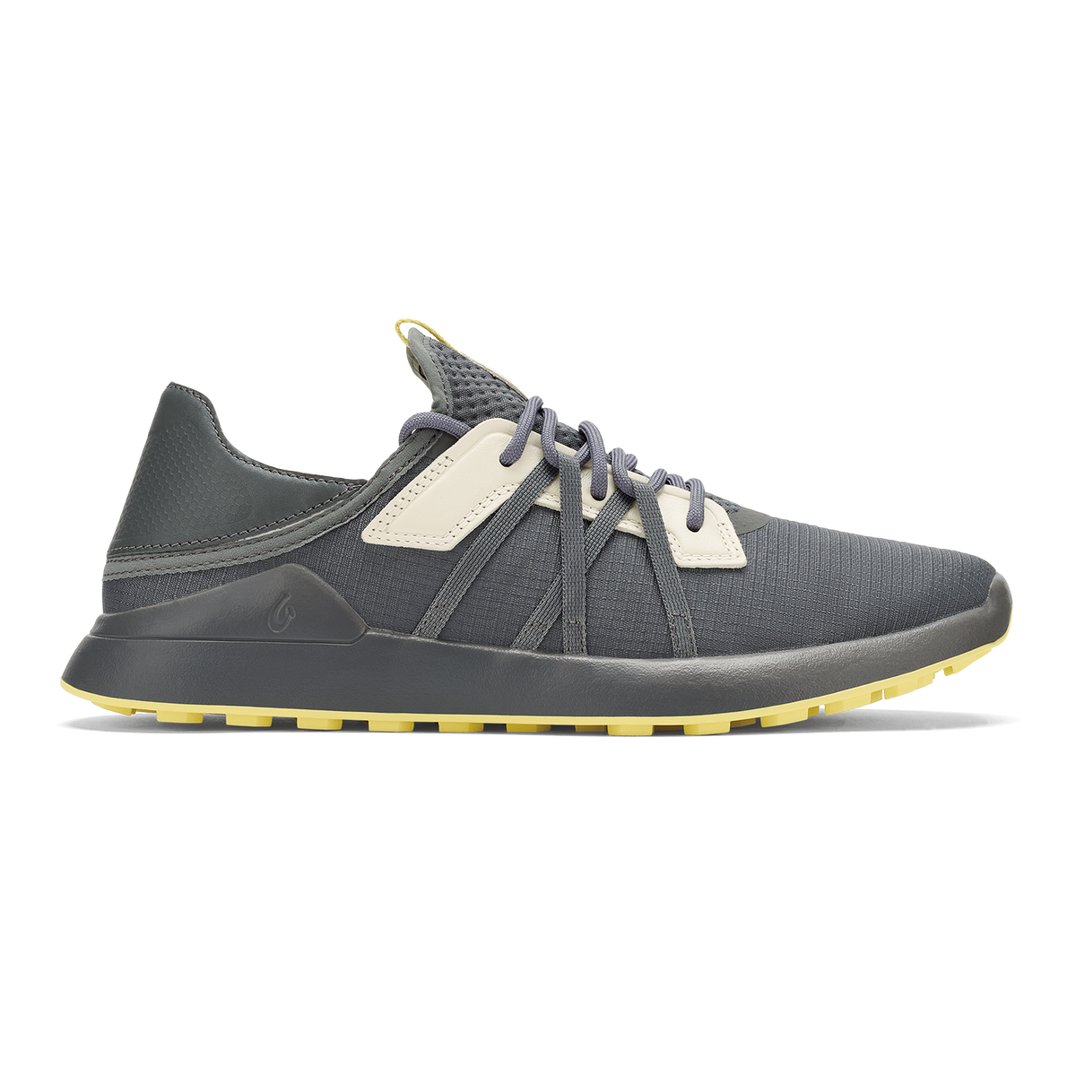 OluKai Featured - Manele Men’s Breathable Golf Shoes - Rock / Flower