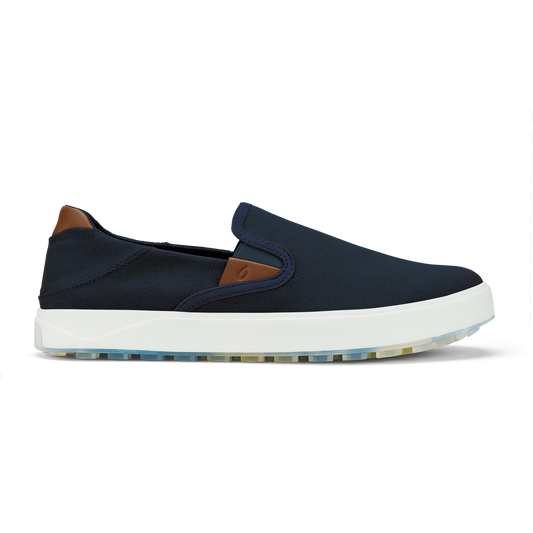 OluKai Great Value - Wai‘alae Slip On Men’s Golf Shoes - Trench Blue