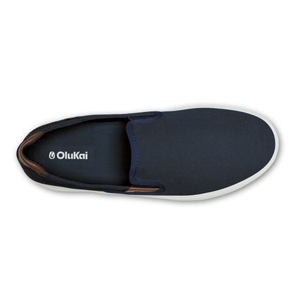 OluKai Great Value - Wai‘alae Slip On Men’s Golf Shoes - Trench Blue
