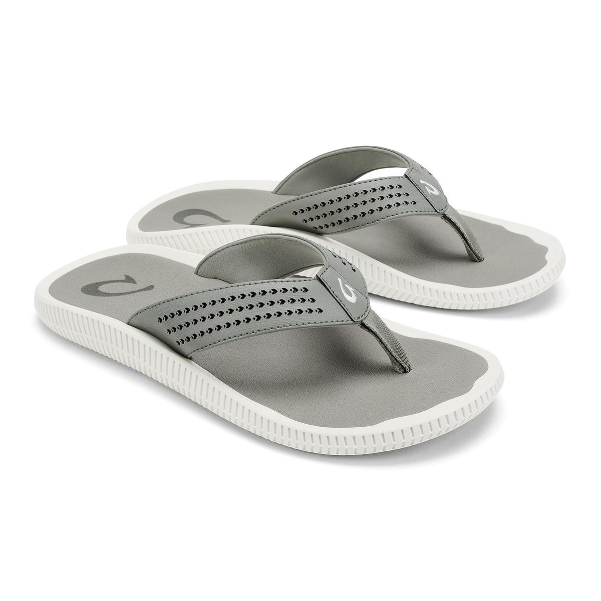 OluKai Exclusive - Ulele Golf Men’s Golf Sandals - Ash