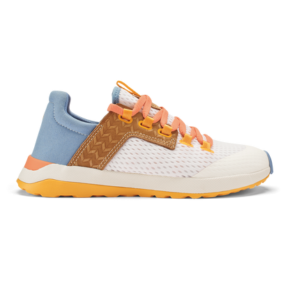 OluKai Best Price - Wailuku Women’s Athletic Shoes - Bright White / Sea Ice
