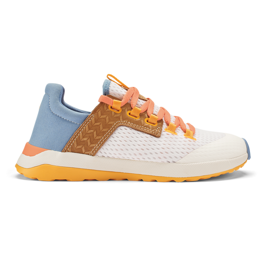OluKai Best Price - Wailuku Women’s Athletic Shoes - Bright White / Sea Ice