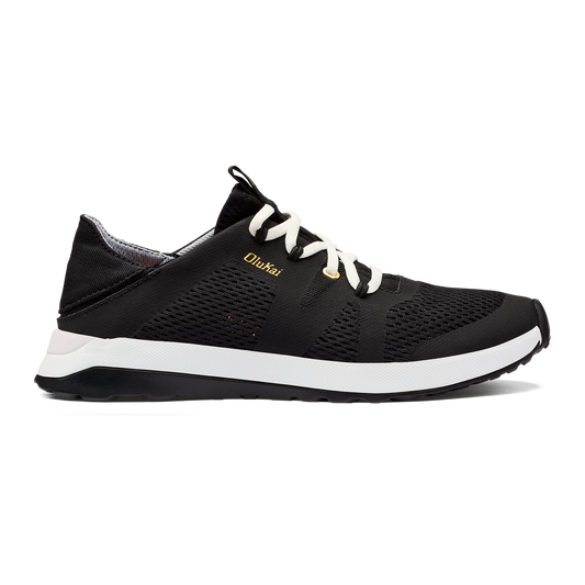 OluKai Discount - Huia Women’s Athleisure Shoes - Black