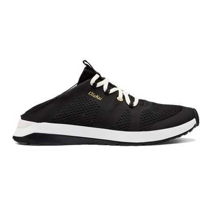 OluKai Discount - Huia Women’s Athleisure Shoes - Black